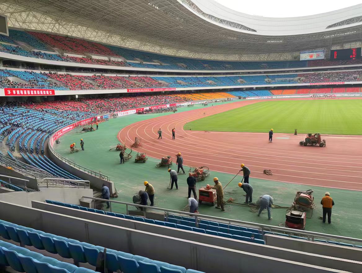 體育場(chǎng)地施工